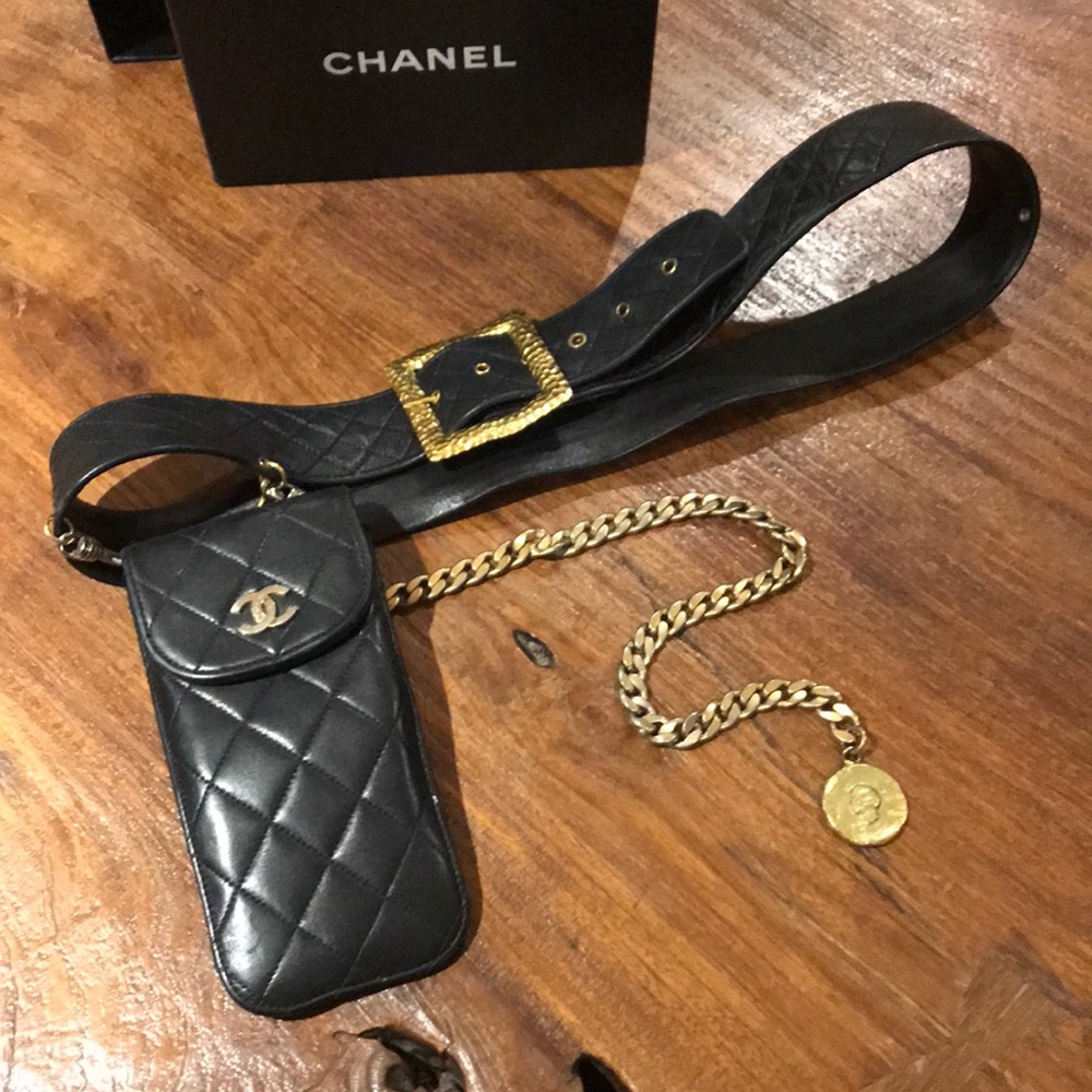 Chanel Belt with Belt Bag Phone Holder